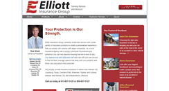 Desktop Screenshot of elliottinsurancegroup.com